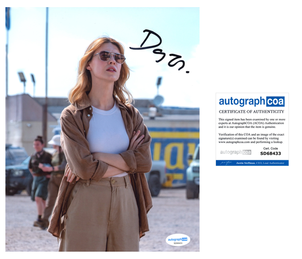 Daisy Edgar Jones Twisters Signed Autograph 8x10 Photo ACOA