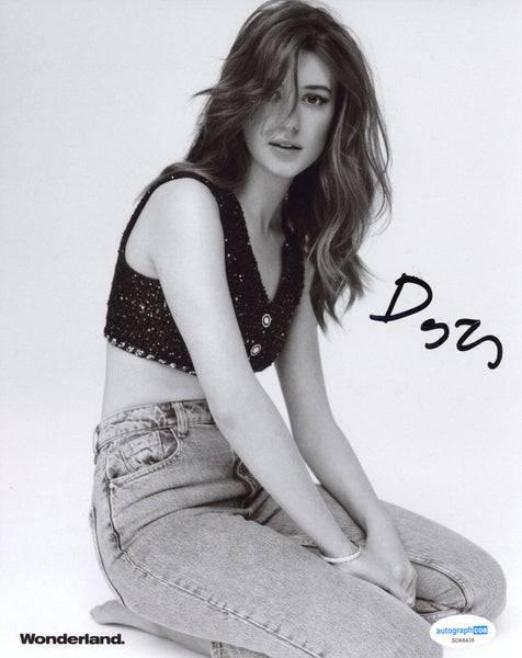 Daisy Edgar Jones Twisters Signed Autograph 8x10 Photo ACOA