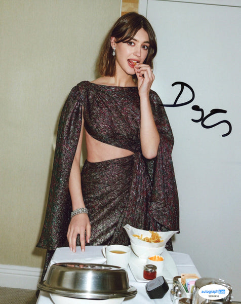 Daisy Edgar Jones Twisters Signed Autograph 8x10 Photo ACOA