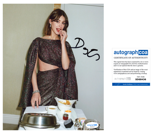 Daisy Edgar Jones Twisters Signed Autograph 8x10 Photo ACOA