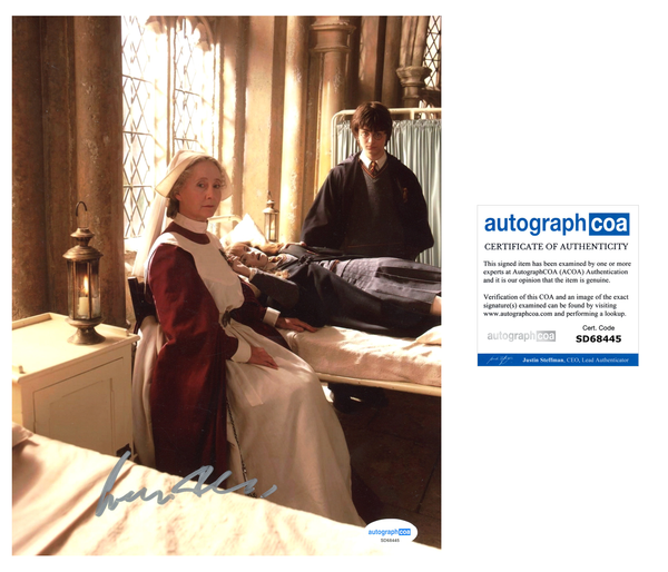Gemma Jones Harry Potter Signed Autograph 8x10 Photo ACOA