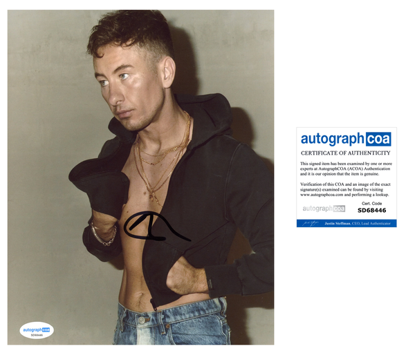 Barry Keoghan Signed Autograph 8x10 Photo ACOA