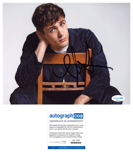 Jonah Hauer King Little Mermaid Signed Autograph 8x10 Photo ACOA