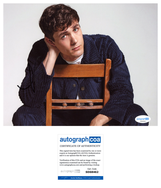 Jonah Hauer King Little Mermaid Signed Autograph 8x10 Photo ACOA