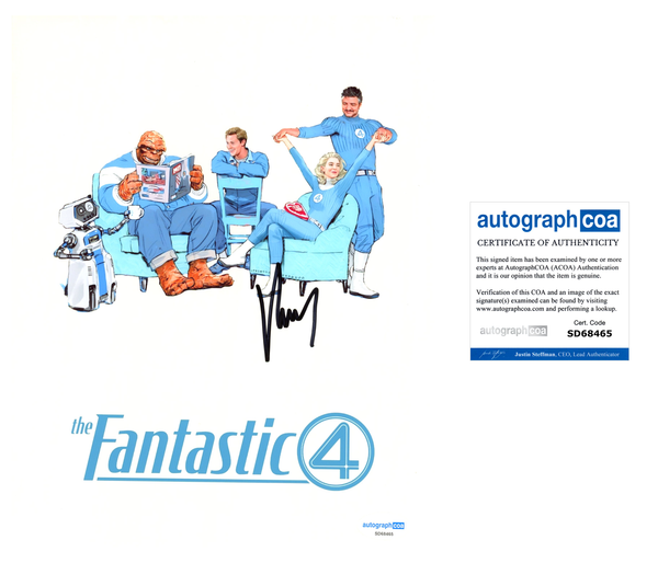 Vanessa Kirby Fantastic Four Signed Autograph 8x10 Photo ACOA