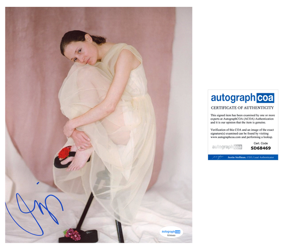 Vicky Krieps Sexy Signed Autograph 8x10 Photo ACOA