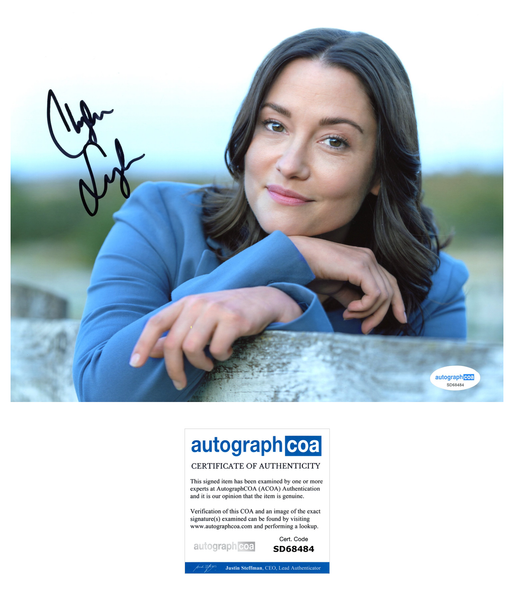 Chyler Leigh The Way Home Signed Autograph 8x10 photo ACOA