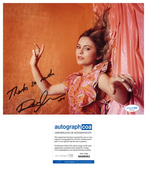 Rose McIver Sexy Signed Autograph 8x10 Photo ACOA