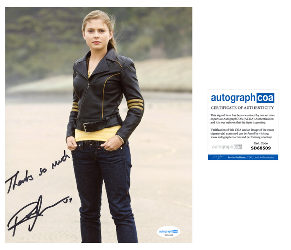 Rose McIver Sexy Signed Autograph 8x10 Photo ACOA