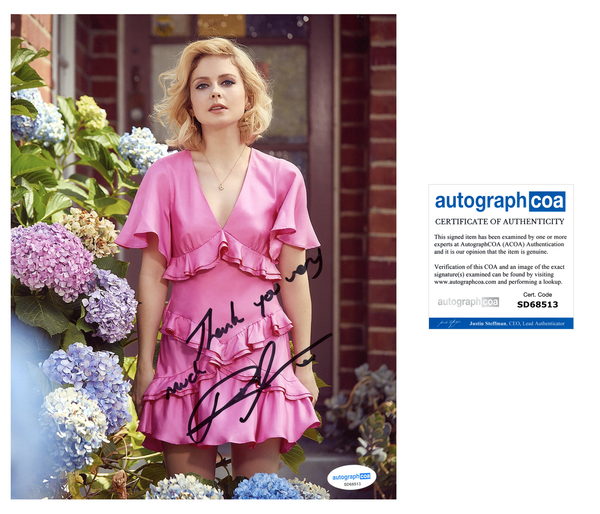 Rose McIver Sexy Signed Autograph 8x10 Photo ACOA