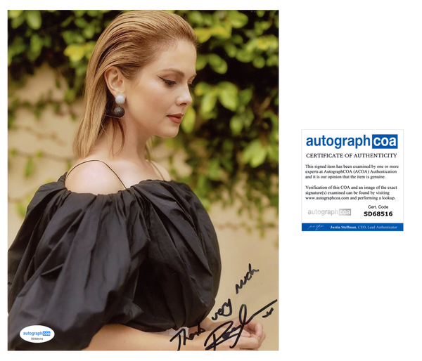 Rose McIver Sexy Signed Autograph 8x10 Photo ACOA
