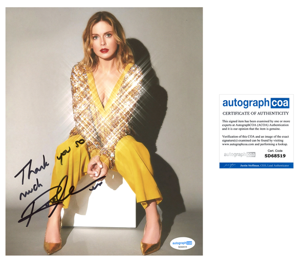 Rose McIver Sexy Signed Autograph 8x10 Photo ACOA