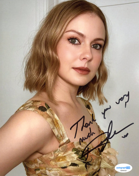 Rose McIver Sexy Signed Autograph 8x10 Photo ACOA