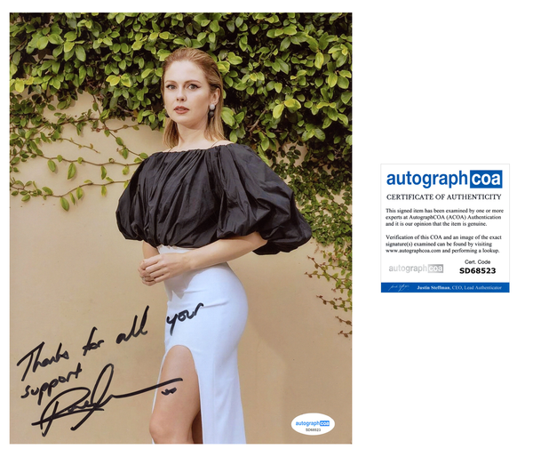 Rose McIver Sexy Signed Autograph 8x10 Photo ACOA