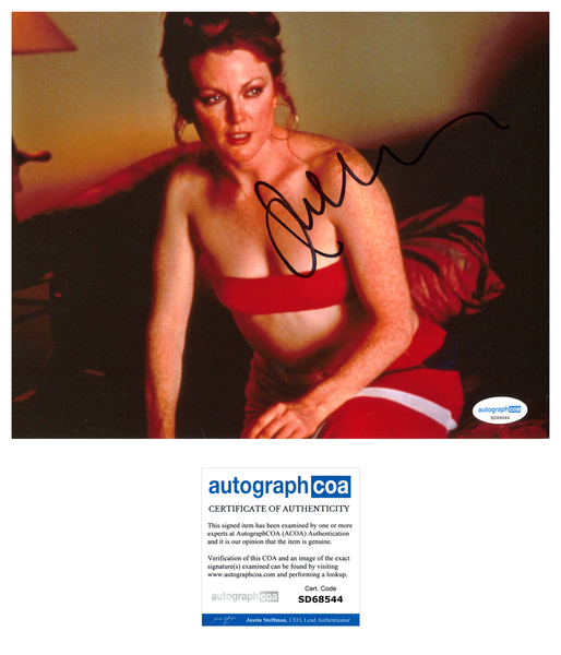 Julianne Moore Sexy Signed Autograph 8x10 photo ACOA