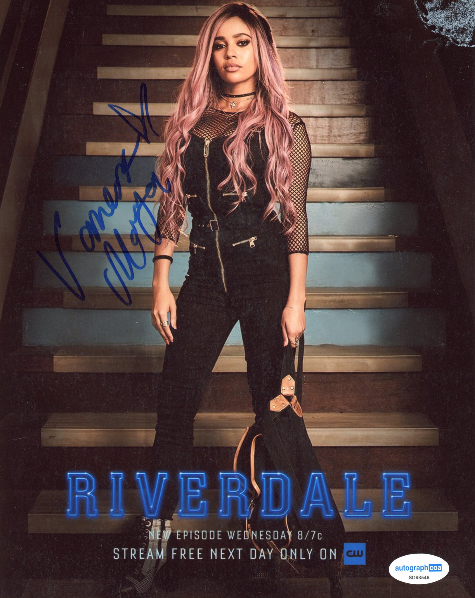 Vanessa Morgan Riverdale Signed Autograph 8x10 Photo ACOA