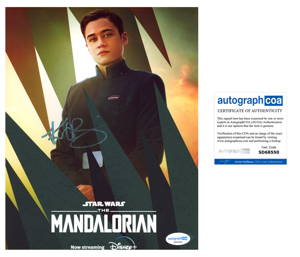 Katy M O'Brian Mandalorian Signed Autograph 8x10 Photo ACOA