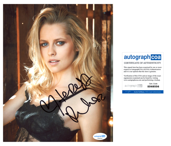 Teresa Palmer Sexy Signed Autograph 8x10 Photo ACOA