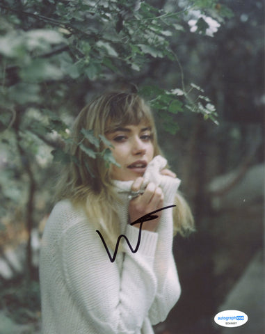 Imogen Poots Sexy Signed Autograph 8x10 Photo ACOA