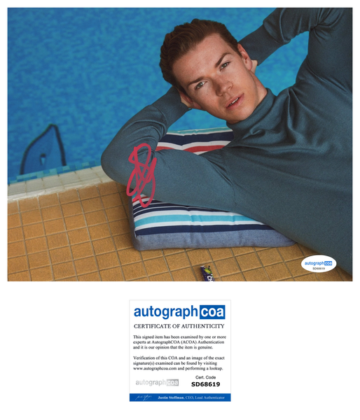 Will Poulter Signed Autograph 8x10 Photo ACOA
