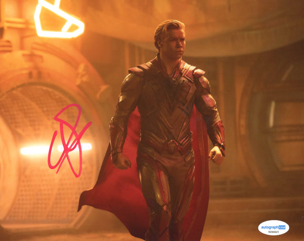 Will Poulter Guardians Signed Autograph 8x10 Photo ACOA
