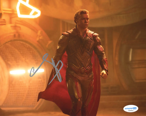 Will Poulter Guardians Signed Autograph 8x10 Photo ACOA