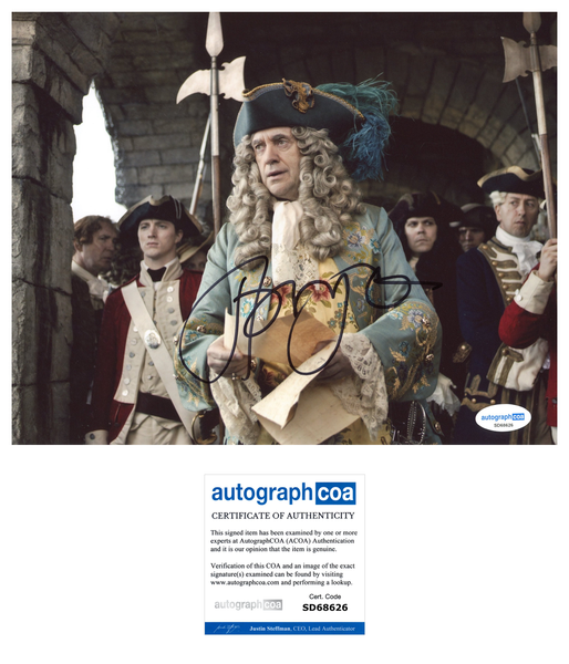 Jonathan Pryce Pirates Signed Autograph 8x10 Photo ACOA