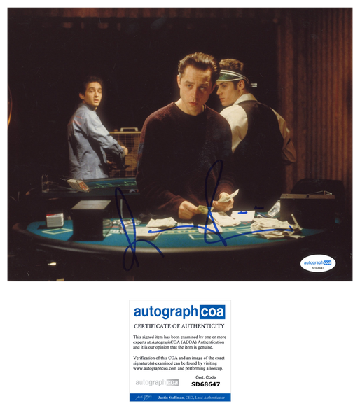 Giovanni Ribisi Rounders Signed Autograph 8x10 Photo ACOA