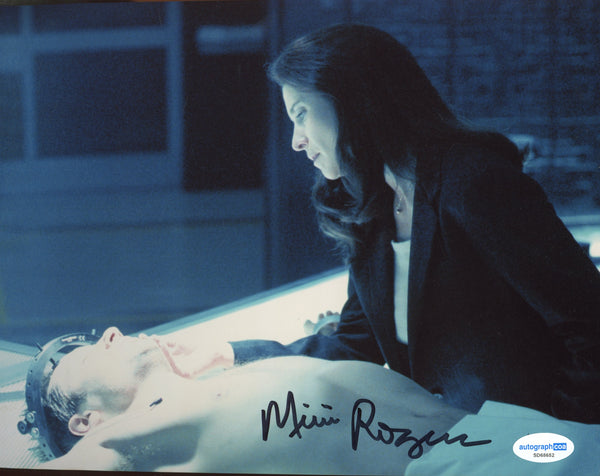 Mimi Rogers X-Files Signed Autograph 8x10 Photo ACOA
