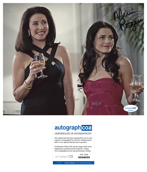 Mimi Rogers Balls to the Walls Signed Autograph 8x10 Photo ACOA