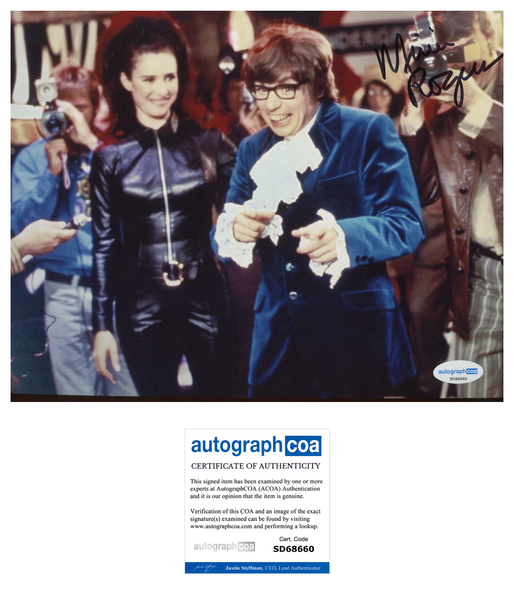 Mimi Rogers Austin Powers Signed Autograph 8x10 Photo ACOA
