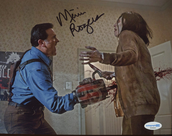Mimi Rogers Ash Evil Dead Signed Autograph 8x10 Photo ACOA