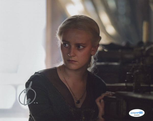 Phia Saban House of Dragon Signed Autograph 8x10 Photo ACOA