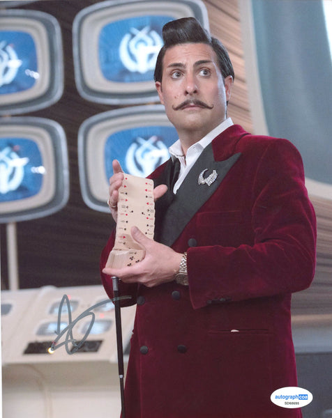Jason Schwartzman Hunger Games Signed Autograph 8x10 Photo ACOA