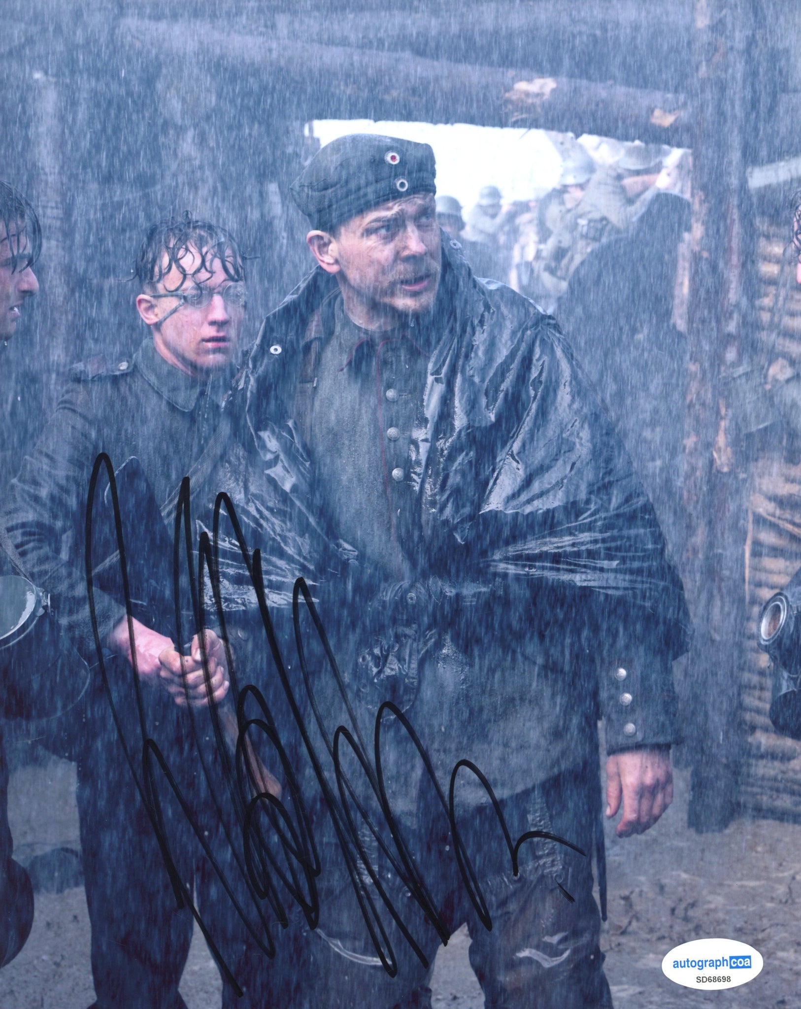 Albrecht Schuch All Quiet Western Front Signed Autograph 8x10 Photo ACOA