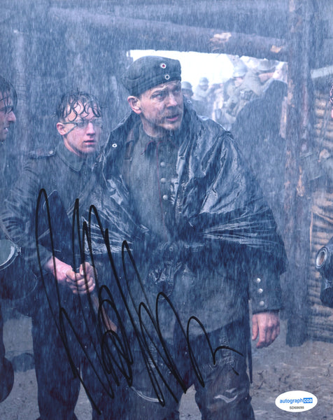 Albrecht Schuch All Quiet Western Front Signed Autograph 8x10 Photo ACOA