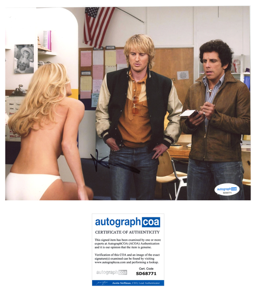 Ben Stiller Starsky Hutch Signed Autograph 8x10 Photo ACOA