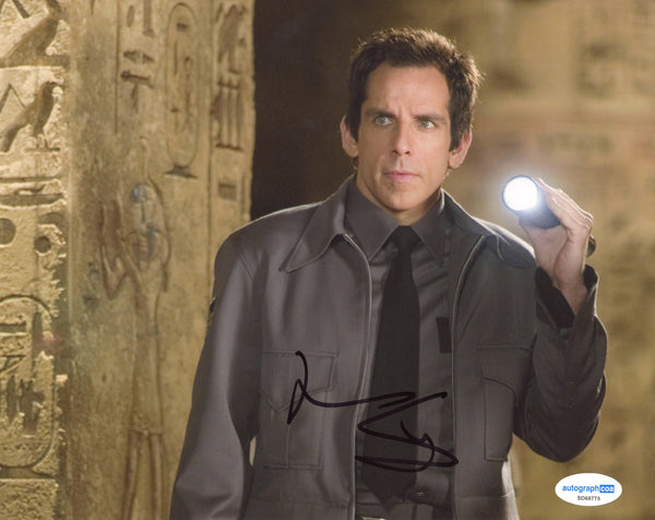 Ben Stiller Night at Museum Signed Autograph 8x10 Photo ACOA