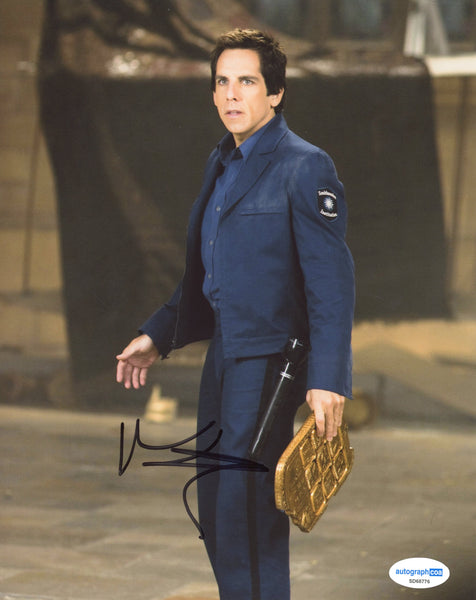 Ben Stiller Night at Museum Signed Autograph 8x10 Photo ACOA