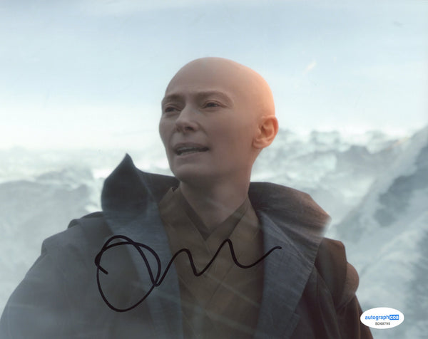 Tilda Swinton Doctor Strange Signed Autograph 8x10 Photo ACOA