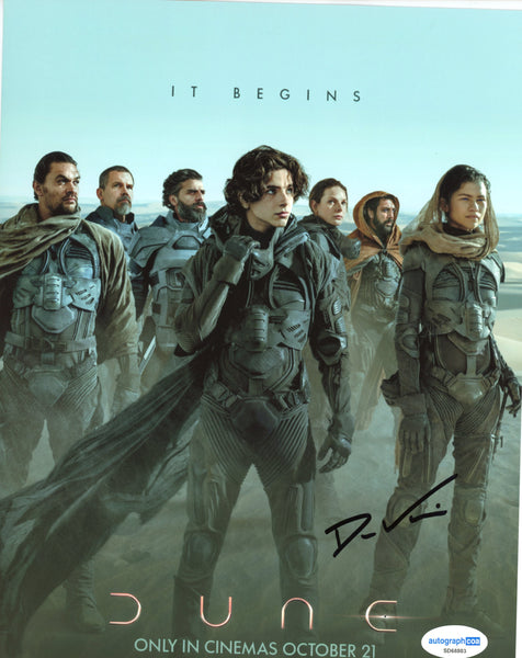 Denis Villeneuve Dune Signed Autograph 8x10 Photo ACOA