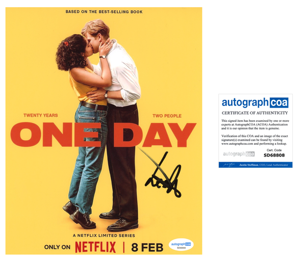 Leo Woodall One Day Signed Autograph 8x10 Photo ACOA