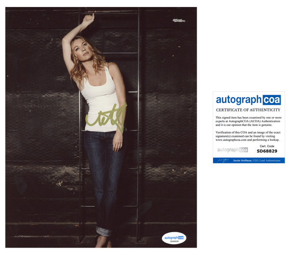 Natalie Zea Sexy Signed Autograph 8x10 Photo ACOA