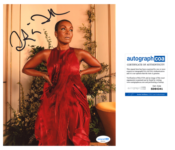 Adjoa Andoh Bridgerton Signed Autograph 8x10 Photo ACOA