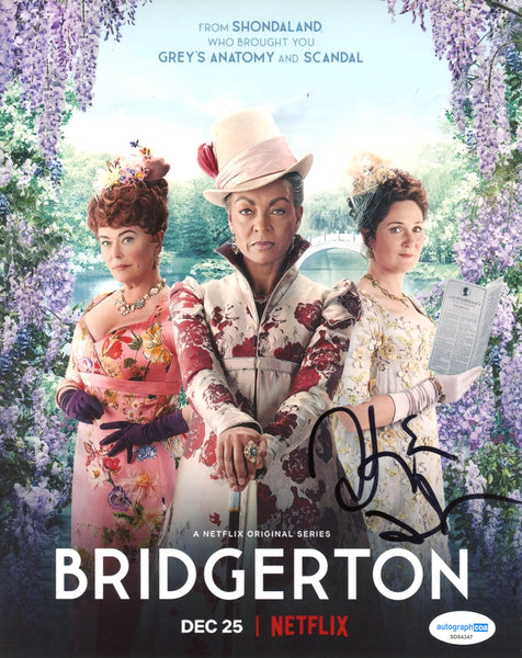 Adjoa Andoh Bridgerton Signed Autograph 8x10 Photo ACOA