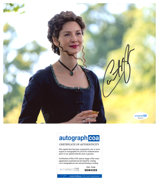Caitriona Balfe Outlander Signed Autograph 8x10 Photo ACOA