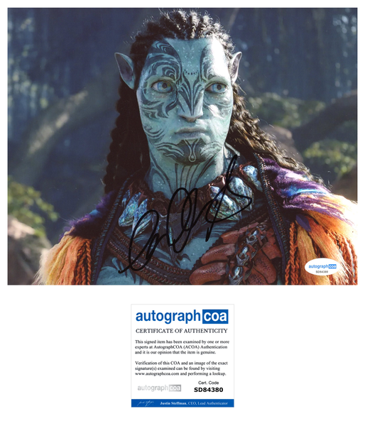 Cliff Curtis Avatar Signed Autograph 8x10 Photo ACOA