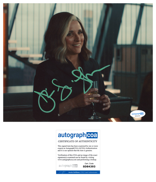 Julia Louis-Dreyfus Thunderbolts Signed Autograph 8x10 Photo ACOA