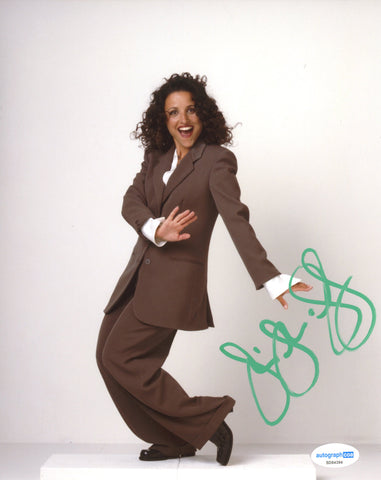 Julia Louis-Dreyfus Seinfeld Signed Autograph 8x10 Photo ACOA