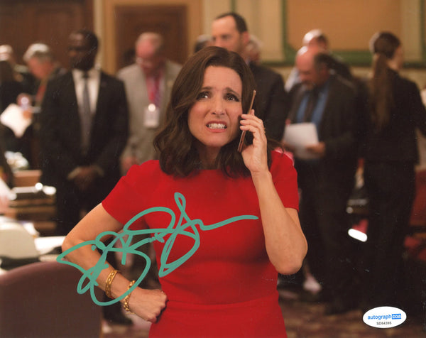 Julia Louis-Dreyfus Veep Signed Autograph 8x10 Photo ACOA